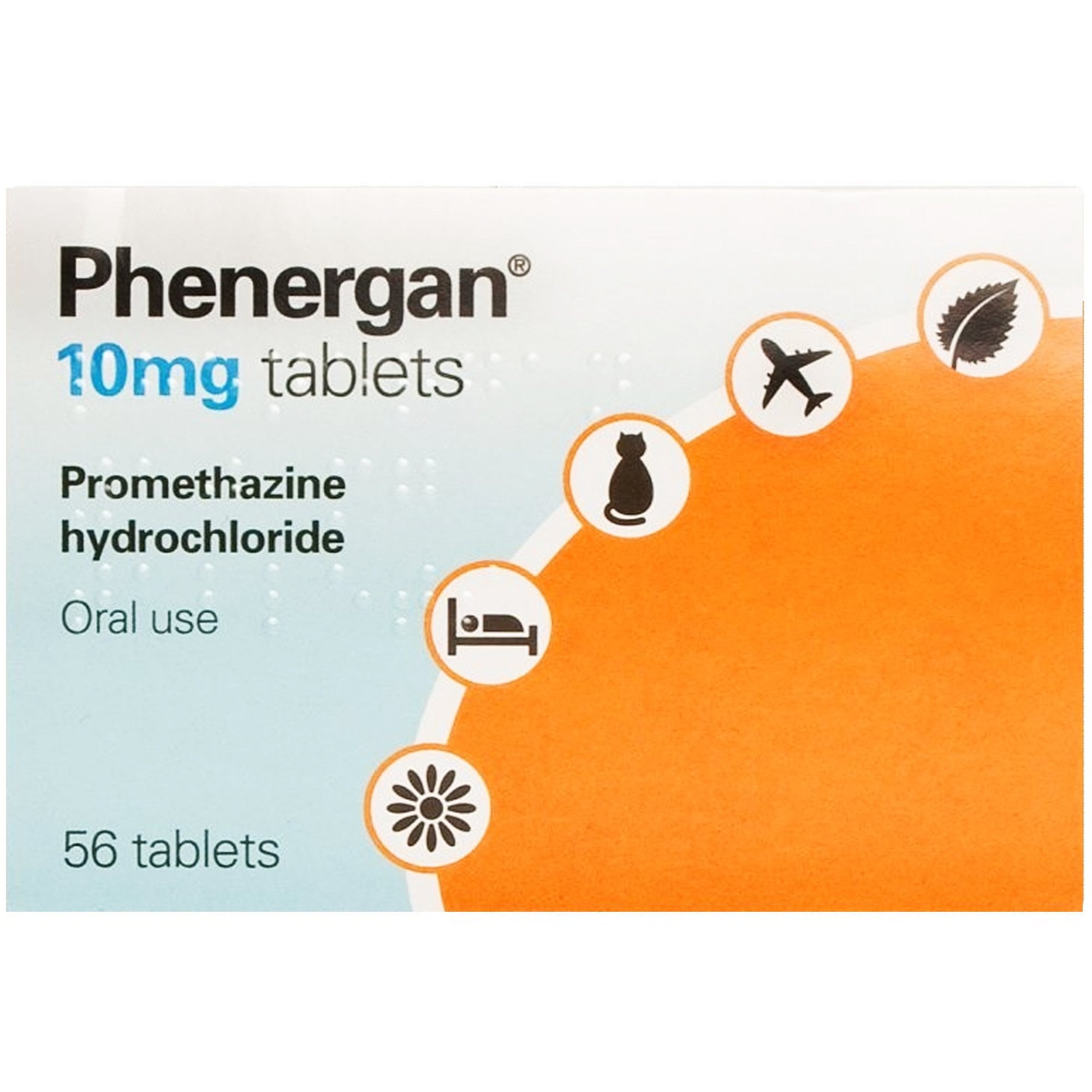 Phenergan 10mg - 56 Tablets - PillSorted